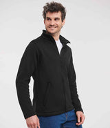 Russell Athletic Smart Soft Shell Jacket | Black thumbnail 3