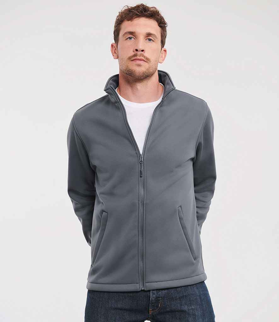 Russell Athletic Smart Soft Shell Jacket | Convoy Grey