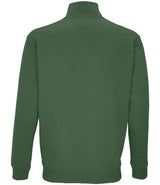 SOL'S Unisex Conrad 1/4 Zip Sweatshirt | Bottle Green thumbnail 2