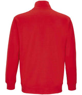 SOL'S Unisex Conrad 1/4 Zip Sweatshirt | Bright Red thumbnail 2