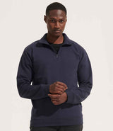 SOL'S Unisex Conrad 1/4 Zip Sweatshirt | French Navy thumbnail 2