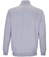 SOL'S Unisex Conrad 1/4 Zip Sweatshirt | Grey Marl thumbnail 3