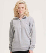 SOL'S Unisex Conrad 1/4 Zip Sweatshirt | Grey Marl thumbnail 1