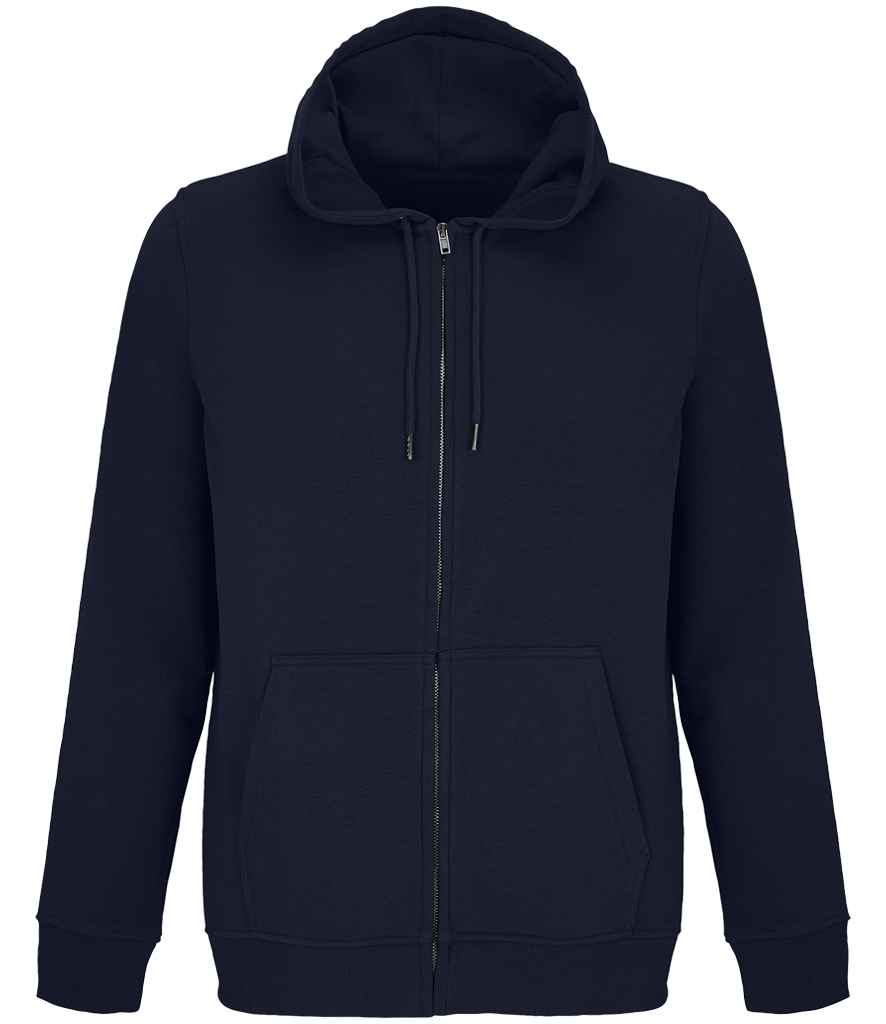 SOL'S Unisex Calipso Eco Friendly Full Zip Hoodie | French Navy