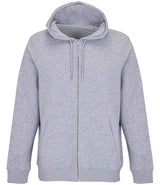 SOL'S Unisex Calipso Eco Friendly Full Zip Hoodie | Grey Marl thumbnail 1