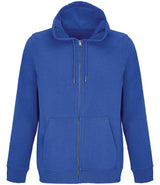 SOL'S Unisex Calipso Eco Friendly Full Zip Hoodie | Royal Blue thumbnail 1