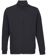 SOL'S Unisex Cooper Full Zip Sweat Jacket | Black thumbnail 1