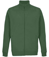 SOL'S Unisex Cooper Full Zip Sweat Jacket | Bottle Green thumbnail 1