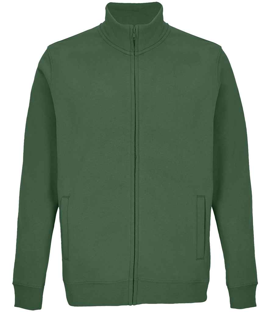 SOL'S Unisex Cooper Full Zip Sweat Jacket | Bottle Green