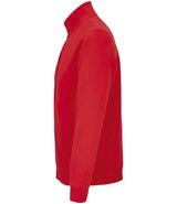 SOL'S Unisex Cooper Full Zip Sweat Jacket | Bright Red thumbnail 5