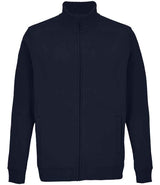 SOL'S Unisex Cooper Full Zip Sweat Jacket | French Navy thumbnail 1