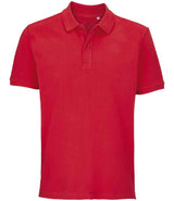 SOL'S Unisex Pegase Piqué Polo Shirt | Bright Red thumbnail 1