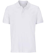 SOL'S Unisex Pegase Piqué Polo Shirt | White thumbnail 1