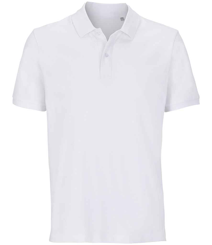 SOL'S Unisex Pegase Piqué Polo Shirt | White