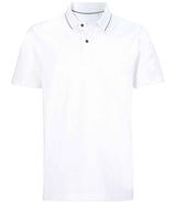 NEOBLU Unisex Orel Piqué Polo Shirt | Optic White thumbnail 1
