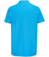 SOL'S Unisex Pacific Twin Piqué Polo Shirt | Aqua thumbnail 2