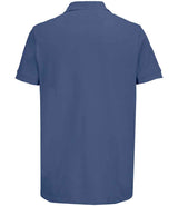 SOL'S Unisex Pacific Twin Piqué Polo Shirt | Denim thumbnail 2