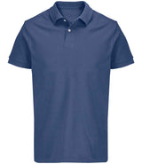 SOL'S Unisex Pacific Twin Piqué Polo Shirt | Denim thumbnail 1