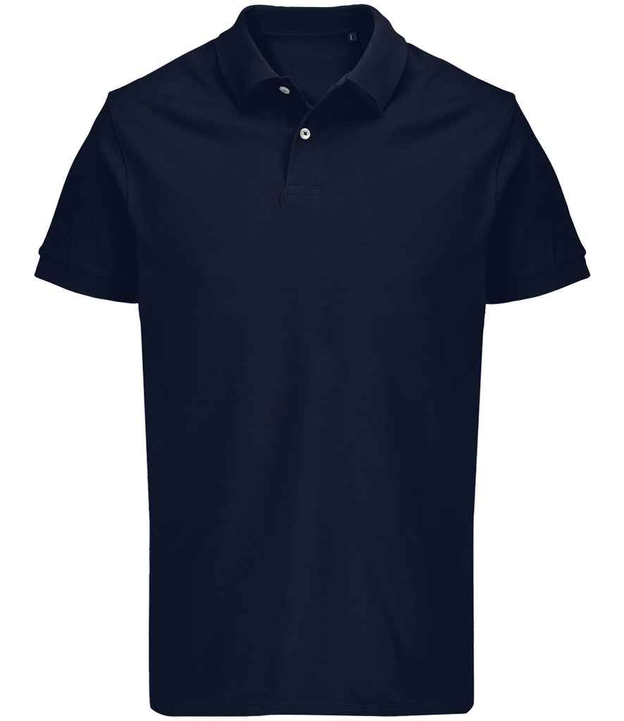 SOL'S Unisex Pacific Twin Piqué Polo Shirt | French Navy