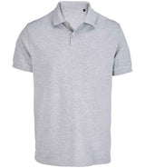 SOL'S Unisex Pacific Twin Piqué Polo Shirt | Grey Marl thumbnail 1