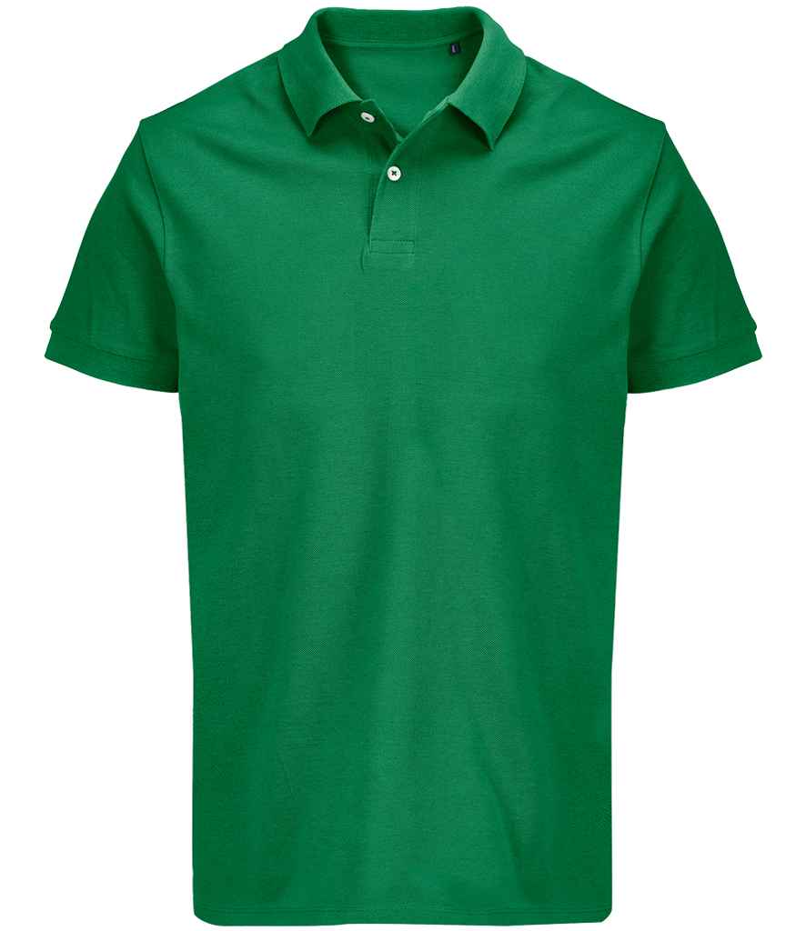 SOL'S Unisex Pacific Twin Piqué Polo Shirt | Kelly Green