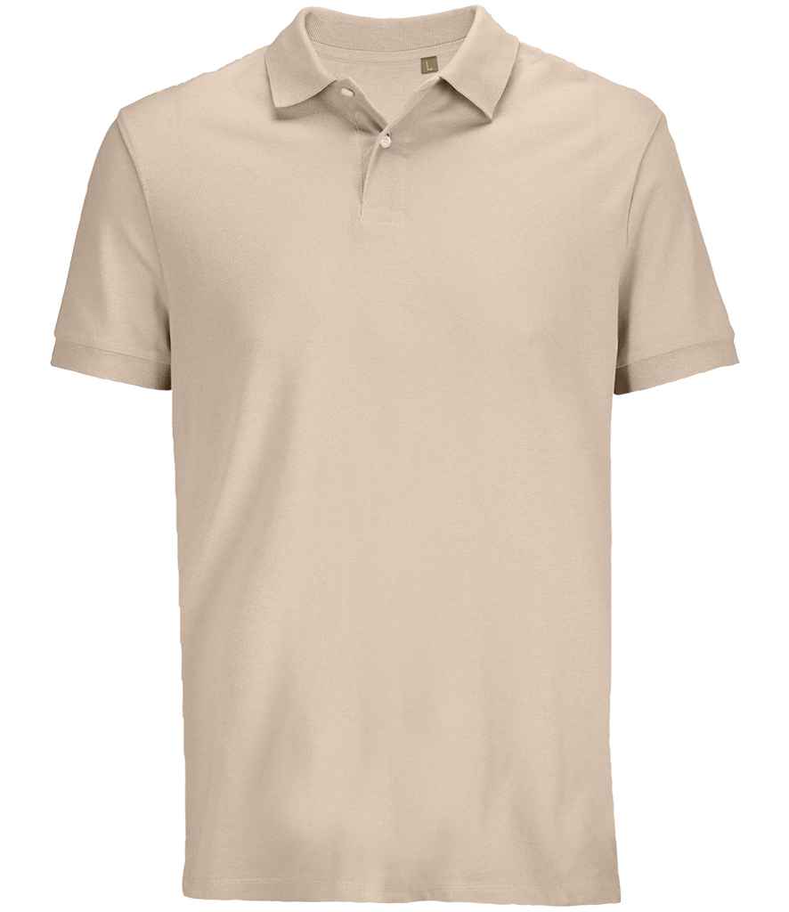 SOL'S Unisex Pacific Twin Piqué Polo Shirt | Linen