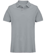 SOL'S Unisex Pacific Twin Piqué Polo Shirt | Pure Grey thumbnail 1