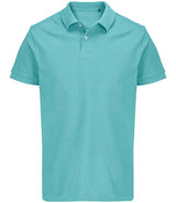 SOL'S Unisex Pacific Twin Piqué Polo Shirt | Pool Blue thumbnail 1