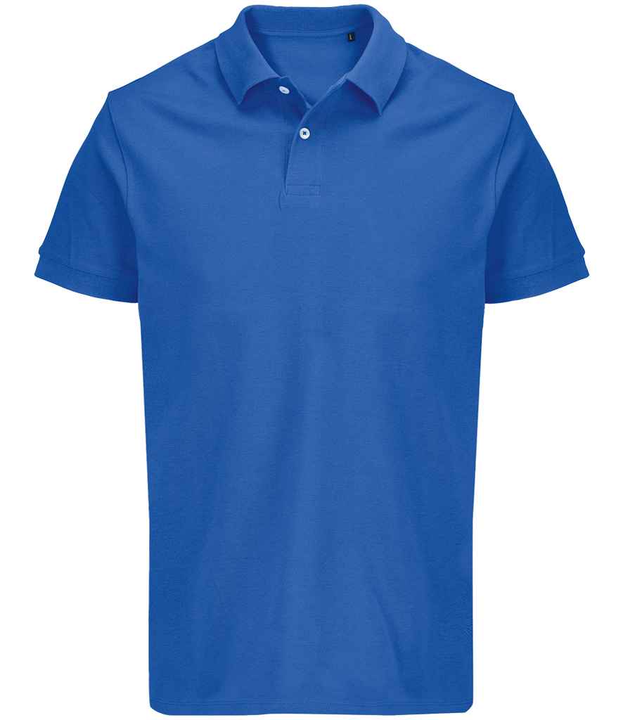 SOL'S Unisex Pacific Twin Piqué Polo Shirt | Royal Blue