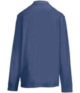 SOL'S Unisex Pacific Long Sleeve Piqué Polo Shirt | Denim thumbnail 5