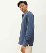 SOL'S Unisex Pacific Long Sleeve Piqué Polo Shirt | Denim thumbnail 2