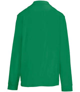 SOL'S Unisex Pacific Long Sleeve Piqué Polo Shirt | Kelly Green thumbnail 2