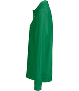 SOL'S Unisex Pacific Long Sleeve Piqué Polo Shirt | Kelly Green thumbnail 3