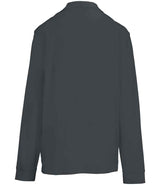 SOL'S Unisex Pacific Long Sleeve Piqué Polo Shirt | Mouse Grey thumbnail 2