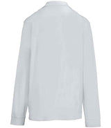 SOL'S Unisex Pacific Long Sleeve Piqué Polo Shirt | Pure Grey thumbnail 2