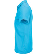 SOL'S Unisex Pitcher Recycled Polyester Piqué Polo Shirt | Aqua thumbnail 4