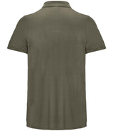 SOL'S Unisex Pitcher Recycled Polyester Piqué Polo Shirt | Army thumbnail 2