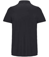 SOL'S Unisex Pitcher Recycled Polyester Piqué Polo Shirt | Black thumbnail 2