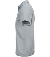 SOL'S Unisex Pitcher Recycled Polyester Piqué Polo Shirt | Pure Grey thumbnail 3