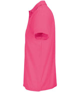 SOL'S Unisex Pitcher Recycled Polyester Piqué Polo Shirt | Ribbon Pink thumbnail 3
