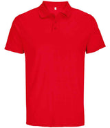 SOL'S Unisex Pitcher Recycled Polyester Piqué Polo Shirt | Red thumbnail 1