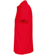 SOL'S Unisex Pitcher Recycled Polyester Piqué Polo Shirt | Red thumbnail 3