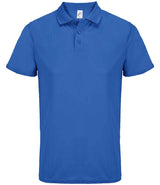 SOL'S Unisex Pitcher Recycled Polyester Piqué Polo Shirt | Royal Blue thumbnail 1
