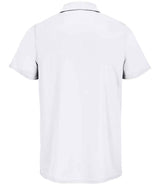 SOL'S Unisex Pitcher Recycled Polyester Piqué Polo Shirt | White thumbnail 4