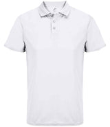 SOL'S Unisex Pitcher Recycled Polyester Piqué Polo Shirt | White thumbnail 3