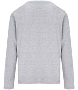 SOL'S Ladies Monarch Long Sleeve T-Shirt | Grey Marl thumbnail 4