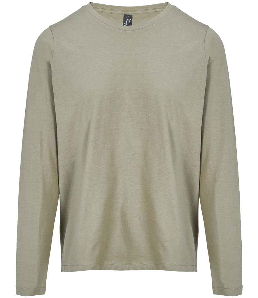 SOL'S Ladies Monarch Long Sleeve T-Shirt | Khaki