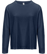 SOL'S Ladies Monarch Long Sleeve T-Shirt | Navy thumbnail 1