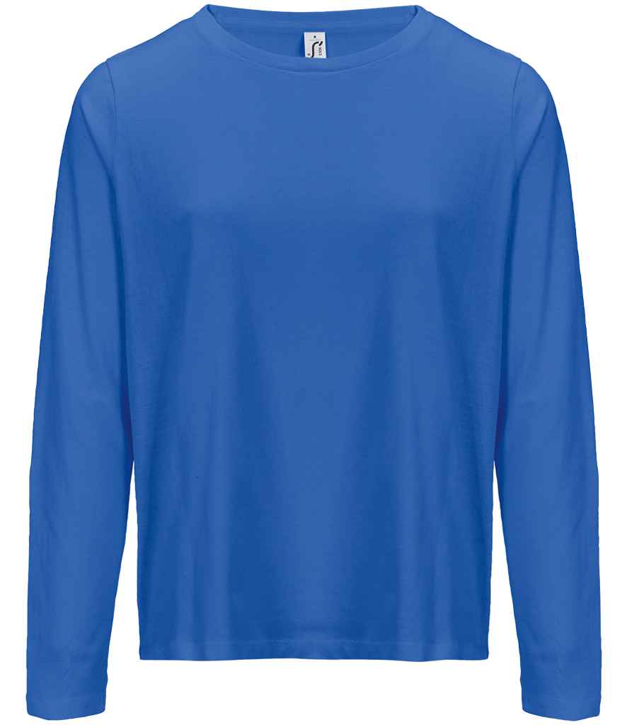 SOL'S Ladies Monarch Long Sleeve T-Shirt | Royal Blue