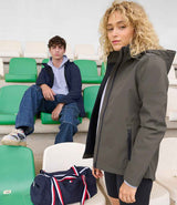 SOL'S Race Hooded Soft Shell Jacket | Charcoal thumbnail 1